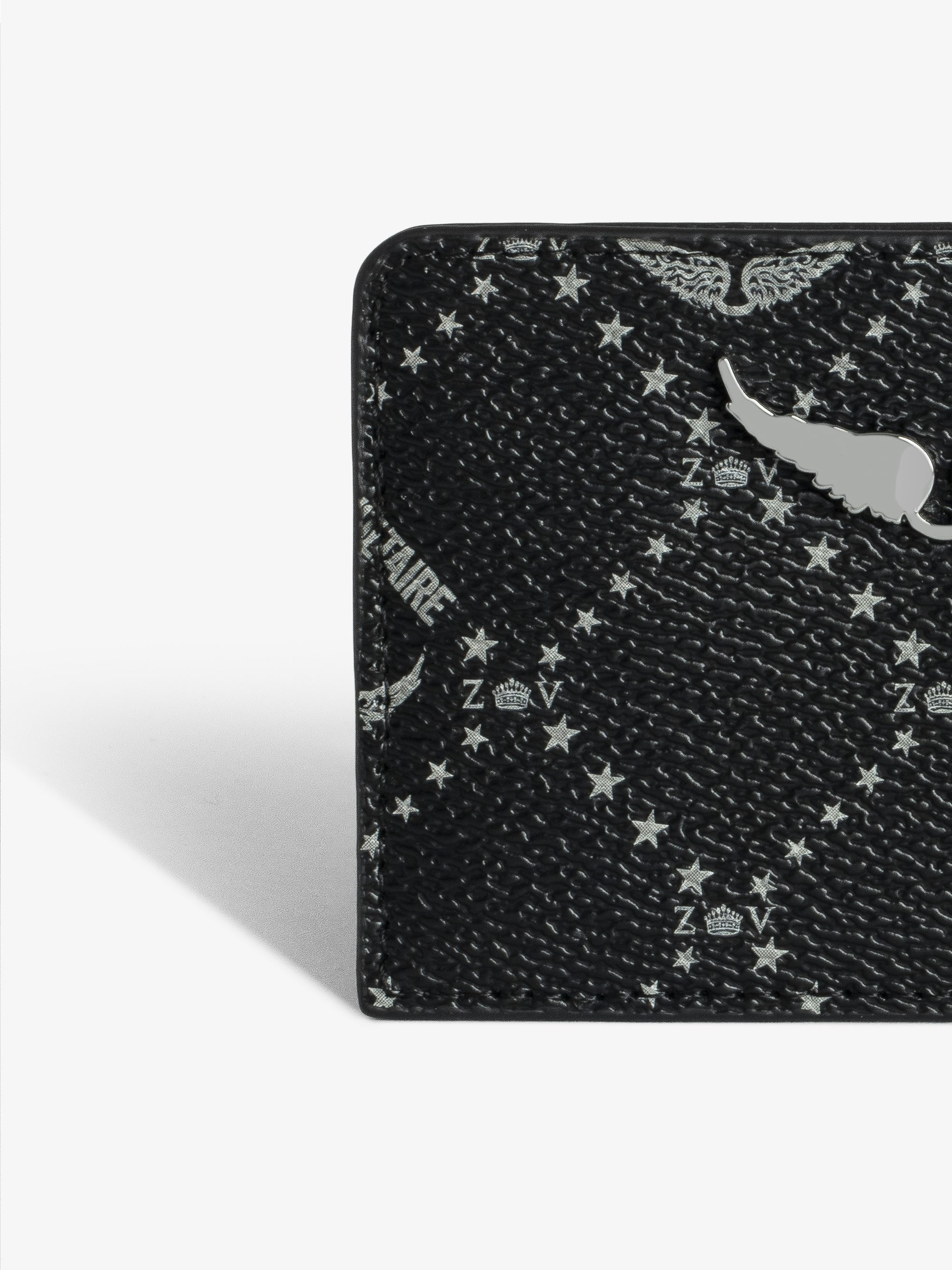 ZV Pass Monogram Card Holder - Card holder in coated canvas adorned with signature wings.